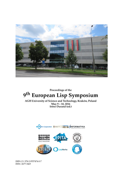 9 European Lisp Symposium