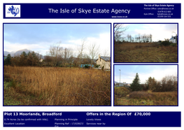 The Isle of Skye Estate Agency