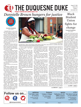 Dannielle Brown Hungers for Justice Black