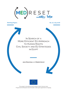 Civil Society and EU Strategies in Egypt