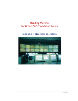 Foundation Course