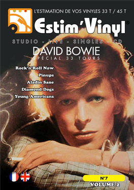 David Bowie Spécial 33 Tours