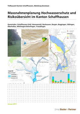 Massnahmenplanung Hochwasserschutz Und Risikoübersicht Im Kanton Schaffhausen