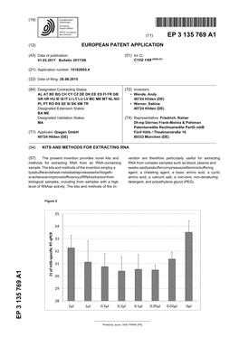 Kits and Methods for Extracting Rna