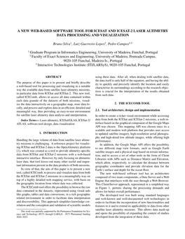 A New Web-Based Software Tool for Icesat and Icesat-2 Laser Altimetry Data Processing and Visualization