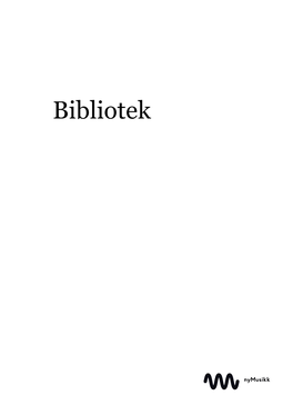 Bibliotek Oppslagsdok