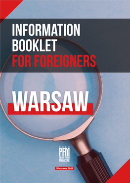 Information Booklet for Foreigners Warsaw