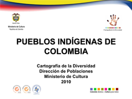 Pueblos Indígenas En Colombia