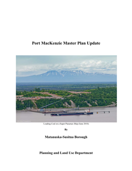 Port Mackenzie Master Plan Update