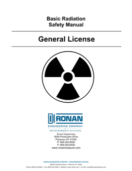 Basic Radiation Safety Manual