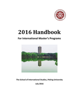 2016 Handbook