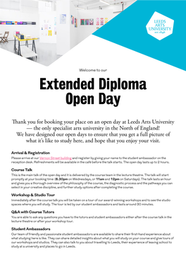 Extended Diploma Open Day