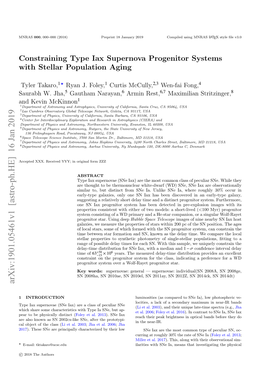 Constraining Type Iax Supernova Progenitor Systems with Stellar Population Aging