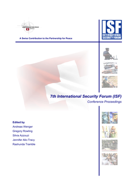 7Th ISF Conference Proceedings