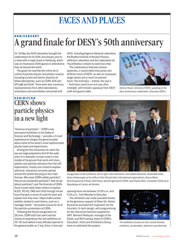 A Grand Finale for DESY's 50Th Anniversary