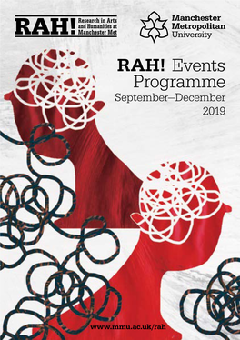 RAH! Events Programme September–December 2019