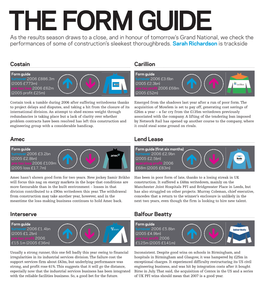 The Form Guide