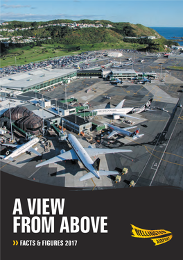 A VIEW from ABOVE ›› FACTS & FIGURES 2017 ›› WELLINGTON AIRPORT Direct Destinations at a GLANCE 25 from Wellington Airport Total Passengers a Year