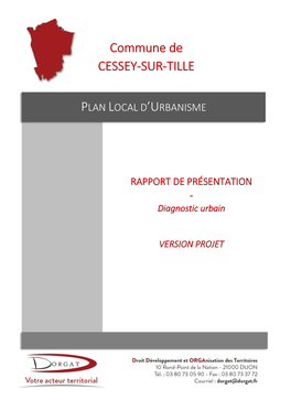 Commune De CESSEY-SUR-TILLE