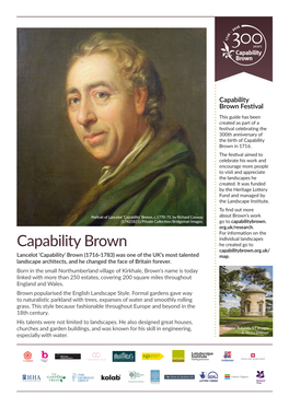 Guide to Capability Brown