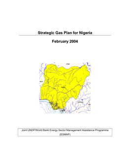 Strategic Gas Plan for Nigeria--ESMAP Ver 7