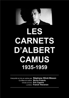 Albert Camus 1935-1959