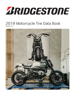 2019 Motorcycle Tire Data Book Version 3.0 TABLE of CONTENTS SPORT/SPORT TOURING P
