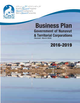 2016-2019 Government of Nunavut and Territorial Corporations