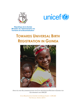 Towards Universal Birth Registration in Guinea