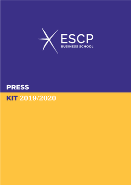 Press Kit 2019/2020 | ESCP Business School