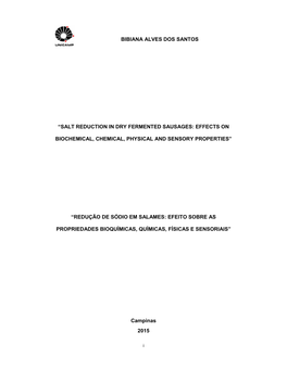 “Salt Reduction in Dry Fermented Sausages: Effects On