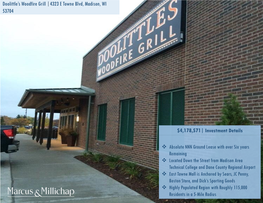 Doolittle's Woodfire Grill |4323 E Towne Blvd, Madison, WI 53704