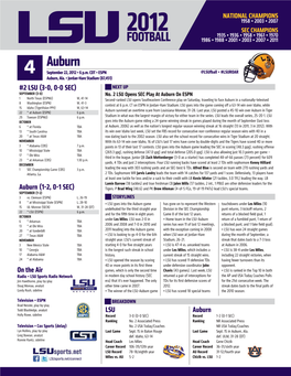 Game 4 Notes Vs. Auburn.Indd