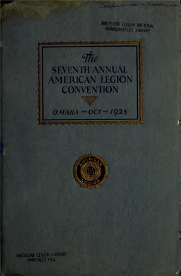 Americanlegion7t00amer.Pdf (3.577Mb)