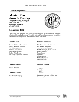 Township Master Plan