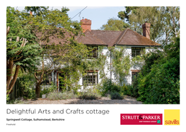 Delightful Arts and Crafts Cottage