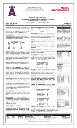 Angels Game Notes