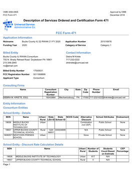 201016978 Funding Year 2020 Category of Service Category 1