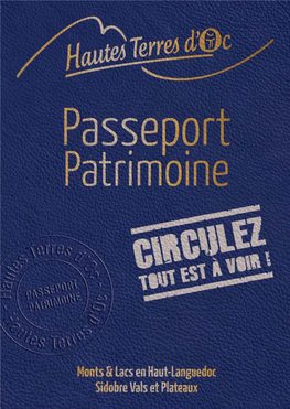 Passeport Patrimoine 2017 Ok.Indd