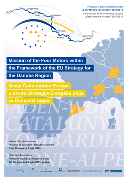 Mission of the Four Motors Within the Framework of the EU Strategy for the Danube Region