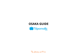 Osaka Guide Activities Activities
