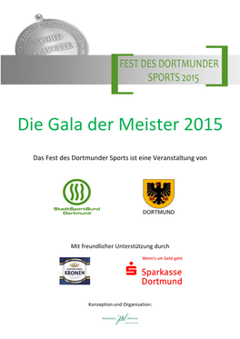 Die Gala Der Meister 2015