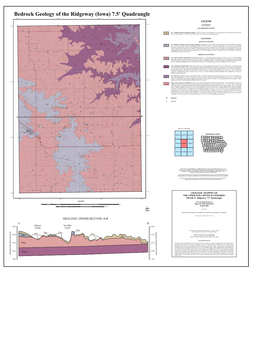 Geologic Mapping of the Upper Iowa River Watershed