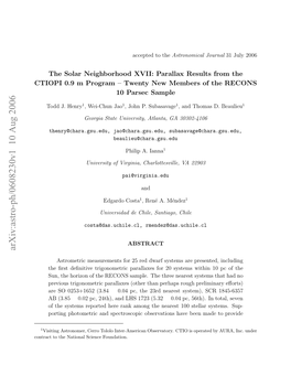 The Solar Neighborhood XVII: Parallax Results from the CTIOPI 0.9 M Program--Twenty New Members of the RECONS 10 Parsec Sample