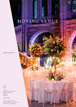 Moving Venue Wedding Caterers