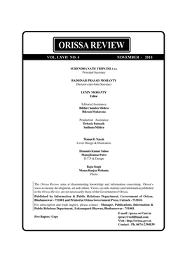 Orissa Review