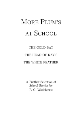 Plum's at School