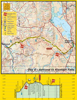 Day 6 Ashland to Klamath Falls.Ai