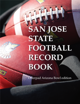 San Jose State Football Record Book