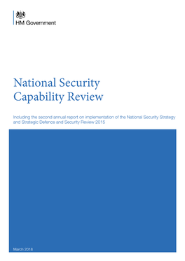 National Security Capability Review